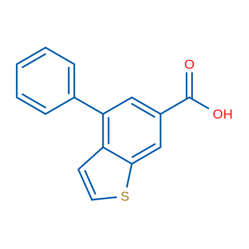 4-Phenylbenzo[b]thiophene-6-carboxylic acid 1g