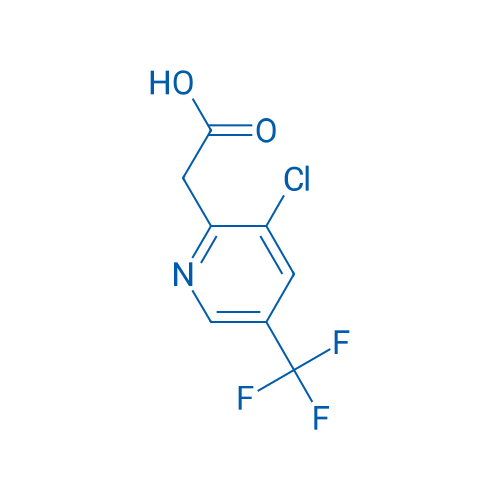 2-(3-Chloro-5-(trifluoromethyl)pyridin-2-yl)acetic acid 250mg