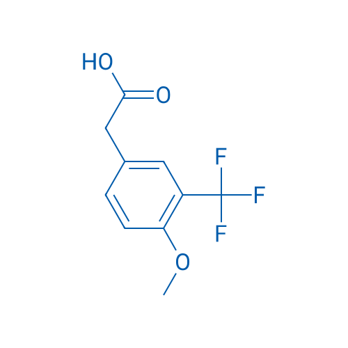 2-(4-Methoxy-3-(trifluoromethyl)phenyl)acetic acid 5g
