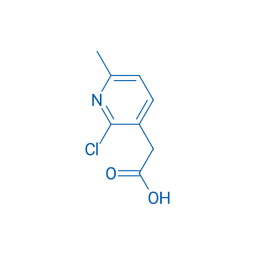 2-(2-Chloro-6-methylpyridin-3-yl)acetic acid 100mg
