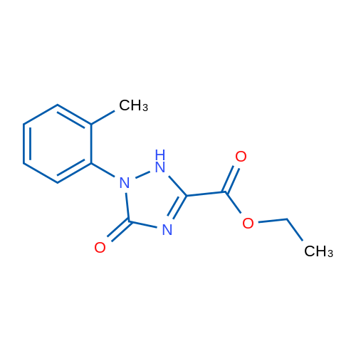 Ethyl 5-oxo-1-(o-tolyl)-2,5-dihydro-1H-1,2,4-triazole-3-carboxylate 1g