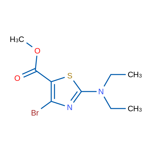 Methyl 4-bromo-2-(diethylamino)thiazole-5-carboxylate 1g