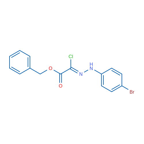 (Z)-Benzyl 2-(2-(4-bromophenyl)hydrazono)-2-chloroacetate 1g