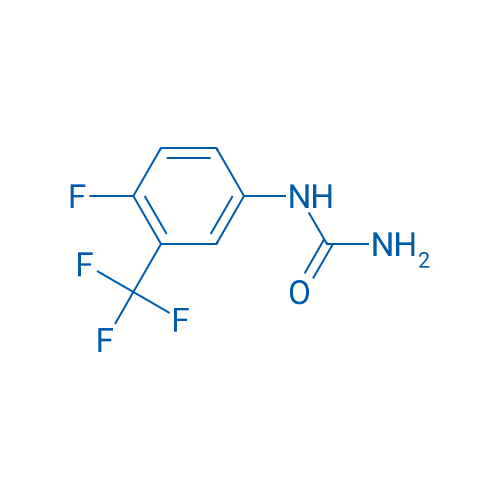 4-Fluoro-3-(trifluoromethyl)phenylurea 5g