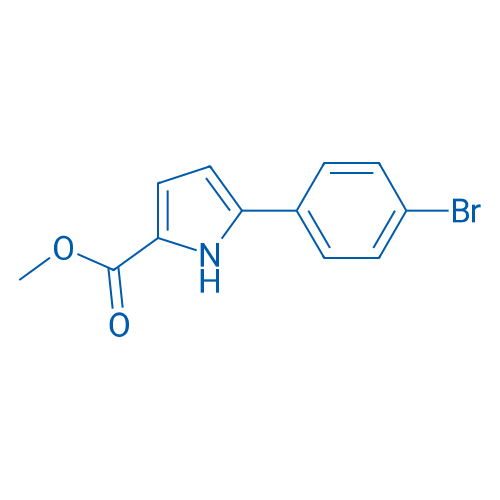 Methyl 5-(4-bromophenyl)-1H-pyrrole-2-carboxylate 1g