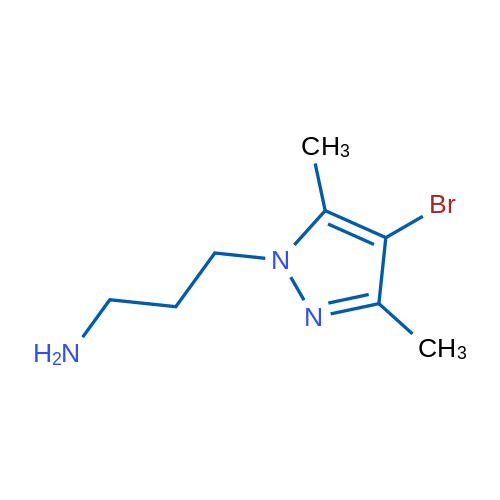 3-(4-Bromo-3,5-dimethyl-1H-pyrazol-1-yl)propan-1-amine 1g