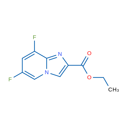 Ethyl 6,8-difluoroimidazo[1,2-a]pyridine-2-carboxylate 1g