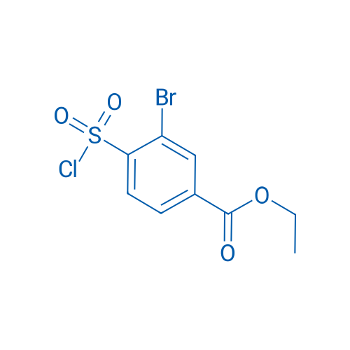 Ethyl 3-bromo-4-(chlorosulfonyl)benzoate 1g