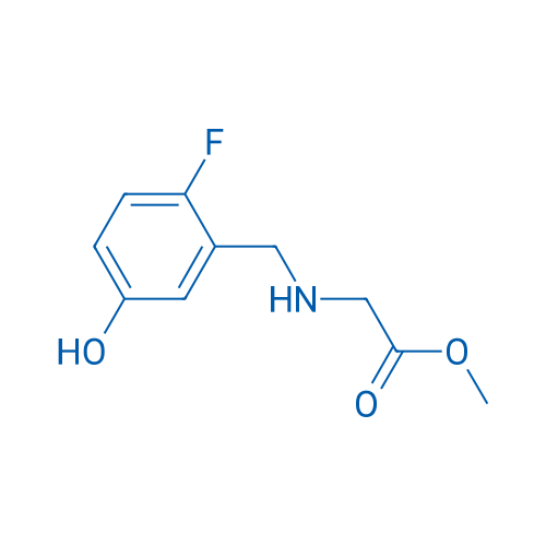 METHYL (2-FLUORO-5-HYDROXYBENZYL)GLYCINATE 250mg