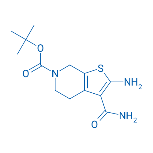 tert-Butyl 2-amino-3-carbamoyl-4,5-dihydrothieno[2,3-c]pyridine-6(7H)-carboxylate 250mg
