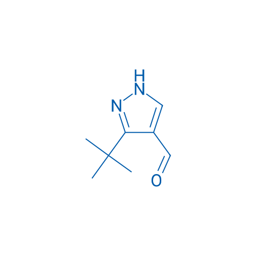 3-(tert-Butyl)-1H-pyrazole-4-carbaldehyde 250mg