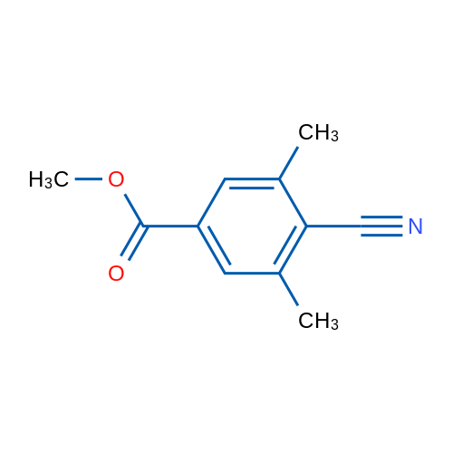 Methyl 4-cyano-3,5-dimethylbenzoate 1g