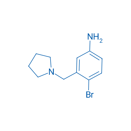 4-Bromo-3-(pyrrolidin-1-ylmethyl)aniline 1g