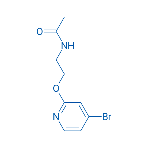 N-(2-((4-Bromopyridin-2-yl)oxy)ethyl)acetamide 1g