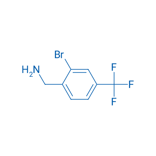 (2-Bromo-4-(trifluoromethyl)phenyl)methanamine 250mg