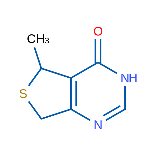 5-Methyl-5,7-dihydrothieno[3,4-d]pyrimidin-4(3H)-one 1g
