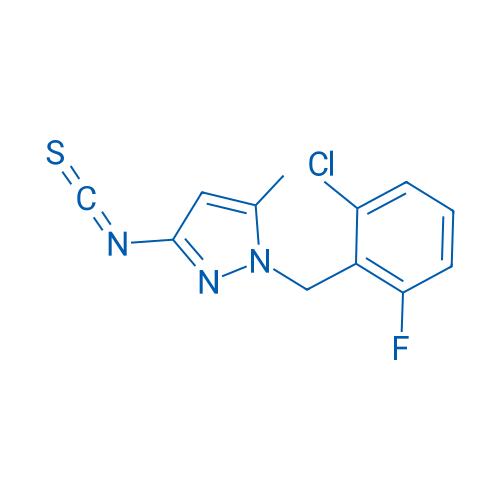 1-(2-Chloro-6-fluoro-benzyl)-3-isothiocyanato-5-methyl-1h-pyrazole 1g