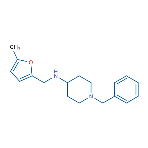 1-Benzyl-N-((5-methylfuran-2-yl)methyl)piperidin-4-amine 1g