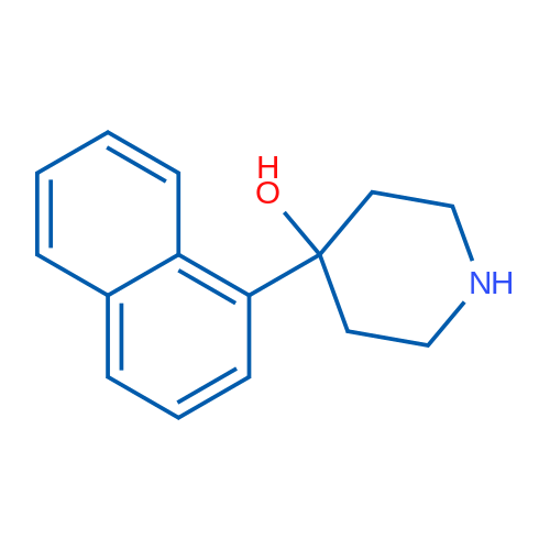 4-Hydroxy-4-(1-naphthyl)piperidine 1g