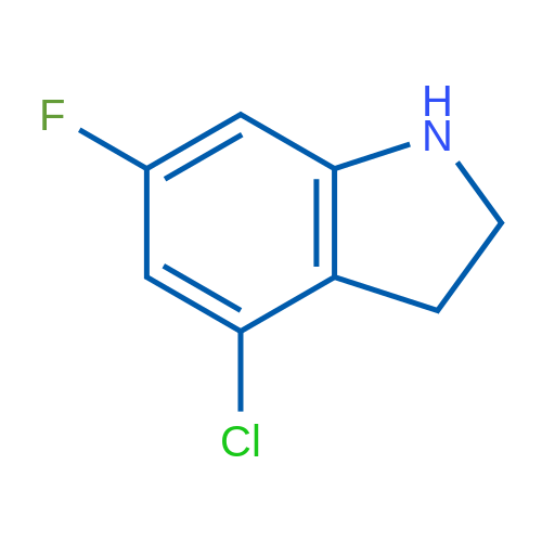 4-Chloro-6-fluoroindoline 1g