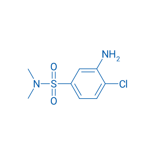3-Amino-4-chloro-N,N-dimethylbenzenesulfonamide 250mg