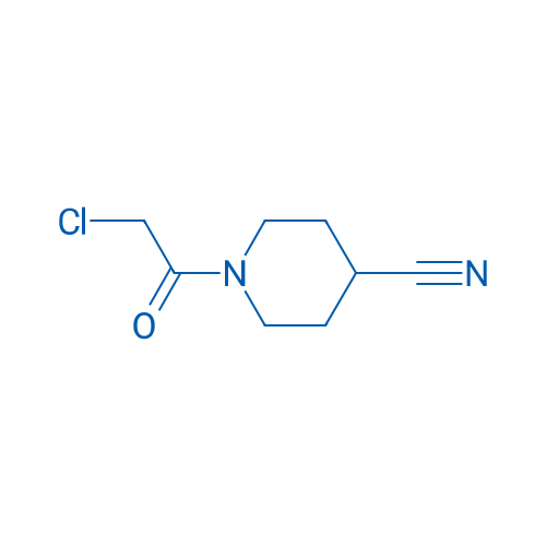 1-(2-Chloroacetyl)piperidine-4-carbonitrile 250mg