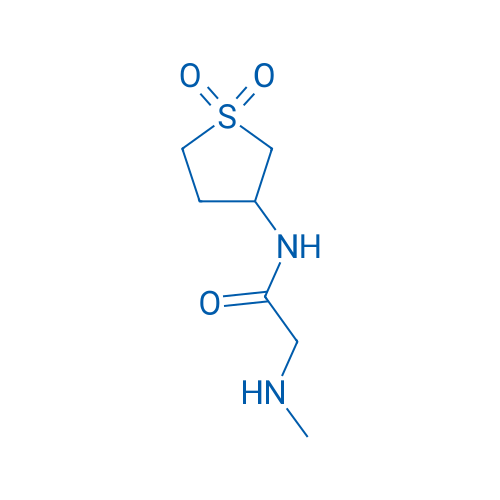 N-(1,1-Dioxidotetrahydrothiophen-3-yl)-2-(methylamino)acetamide 250mg