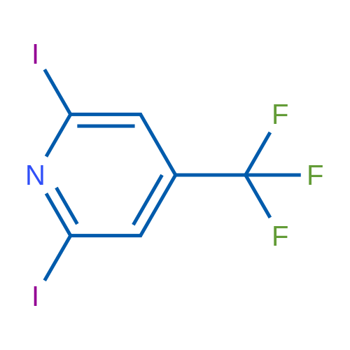 2,6-Diiodo-4-(trifluoromethyl)pyridine 1g