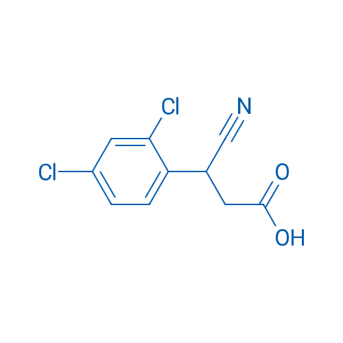 3-Cyano-3-(2,4-dichlorophenyl)propanoic acid 1g