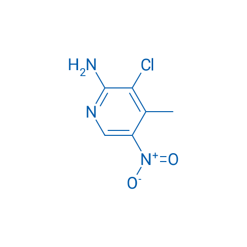 3-Chloro-4-methyl-5-nitropyridin-2-amine 1g