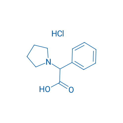 2-Phenyl-2-(pyrrolidin-1-yl)acetic acid hydrochloride 1g