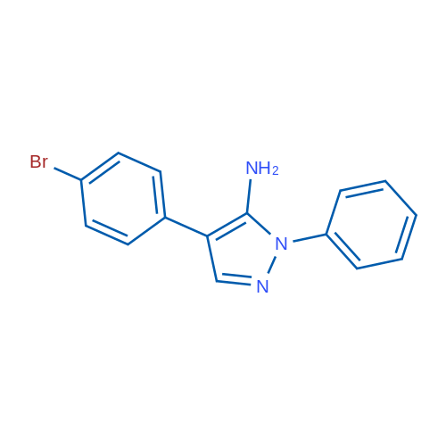 4-(4-Bromophenyl)-1-phenyl-1H-pyrazol-5-amine 1g