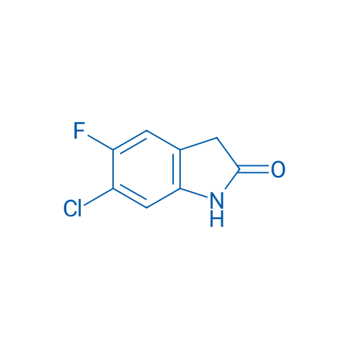 6-Chloro-5-fluoroindolin-2-one 250mg