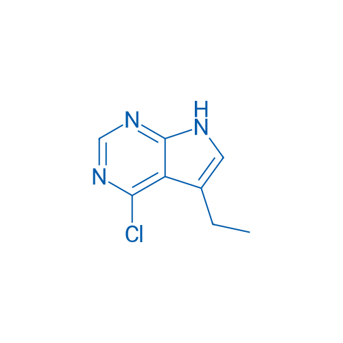 4-Chloro-5-ethyl-7H-pyrrolo[2,3-d]pyrimidine 250mg