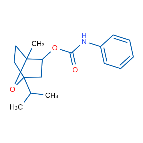 1-Methyl-4-(propan-2-yl)-7-oxabicyclo[2.2.1]heptan-2-yl N-phenylcarbamate 1g