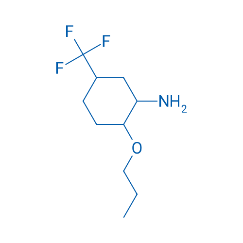 2-Propoxy-5-(trifluoromethyl)cyclohexan-1-amine 1g