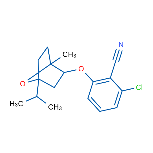 2-Chloro-6-{[1-methyl-4-(propan-2-yl)-7-oxabicyclo[2.2.1]heptan-2-yl]oxy}benzonitrile 1g