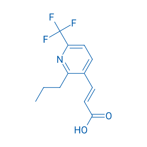 (E)-3-(2-Propyl-6-(trifluoromethyl)pyridin-3-yl)acrylic acid 25g