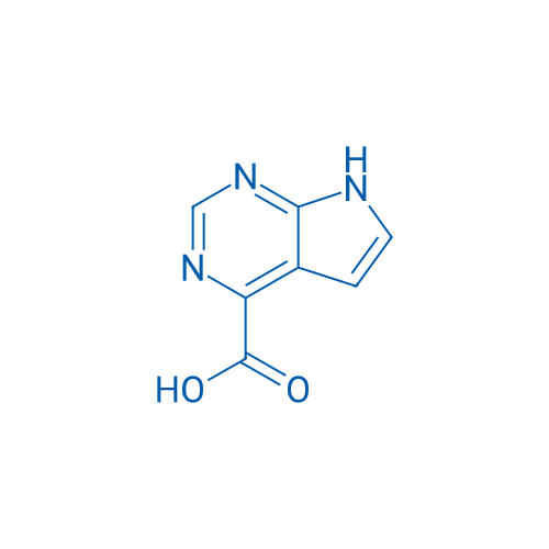 7H-Pyrrolo[2,3-d]pyrimidine-4-carboxylic acid 100mg