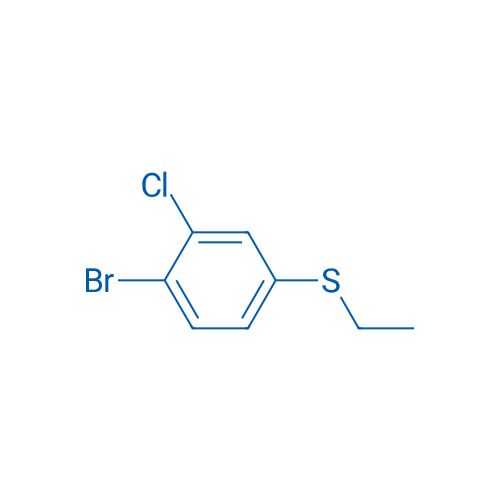 (4-Bromo-3-chlorophenyl)(ethyl)sulfane 250mg