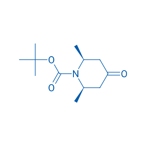 cis-tert-Butyl 2,6-dimethyl-4-oxopiperidine-1-carboxylate 1g