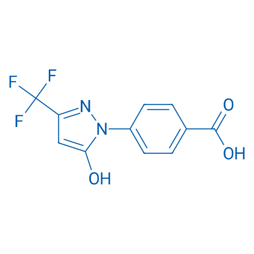 4-(5-Hydroxy-3-(trifluoromethyl)-1H-pyrazol-1-yl)benzoic acid 1g