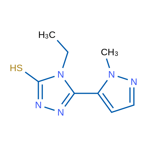 4-Ethyl-5-(1-methyl-1H-pyrazol-5-yl)-4H-1,2,4-triazole-3-thiol 1g