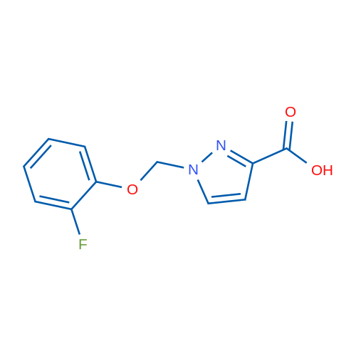 1-((2-Fluorophenoxy)methyl)-1H-pyrazole-3-carboxylic acid 1g