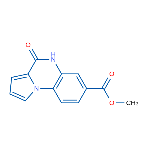 Methyl 4-oxo-4H,5H-pyrrolo[1,2-a]quinoxaline-7-carboxylate 1g