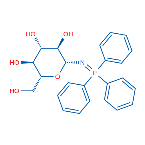 (2R,3S,4S,5R,6R)-2-(Hydroxymethyl)-6-((triphenylphosphoranylidene)amino)tetrahydro-2H-pyran-3,4,5-triol 1g