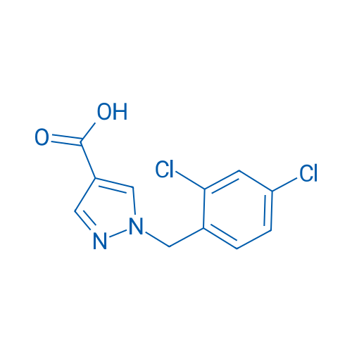 1-(2,4-Dichlorobenzyl)-1H-pyrazole-4-carboxylic acid 5g