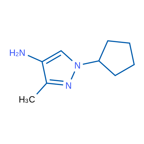 1-Cyclopentyl-3-methyl-1H-pyrazol-4-amine 5g