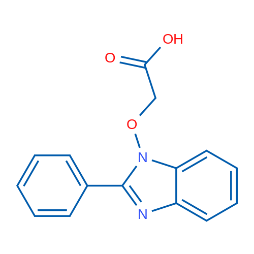 2-[(2-Phenyl-1H-1,3-benzodiazol-1-yl)oxy]acetic acid 1g