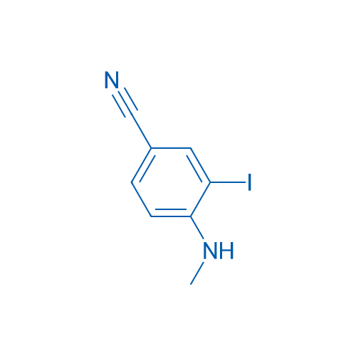 3-Iodo-4-(methylamino)benzonitrile 1g